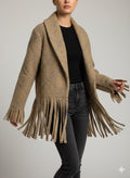 Fringes coat - Boutique Noor 