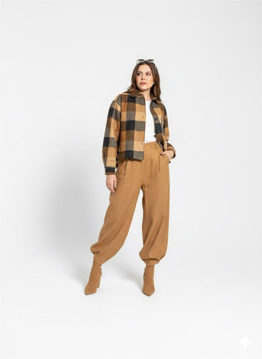 Heartcut warm chemise - Boutique Noor 