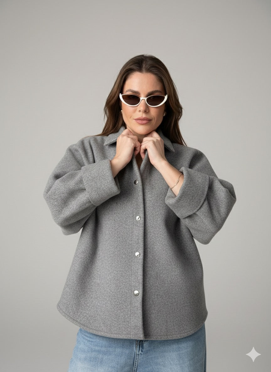 Wide Aura jacket - Boutique Noor 