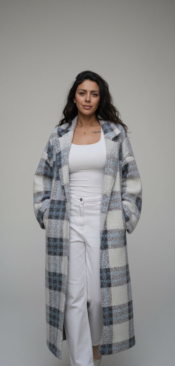 Royal walk coat over size - Boutique Noor 